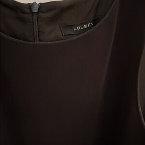Elegant Louben Canada chocolate brown Sleeveless Dress